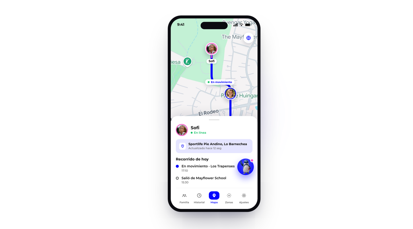 Teléfono Keepie App